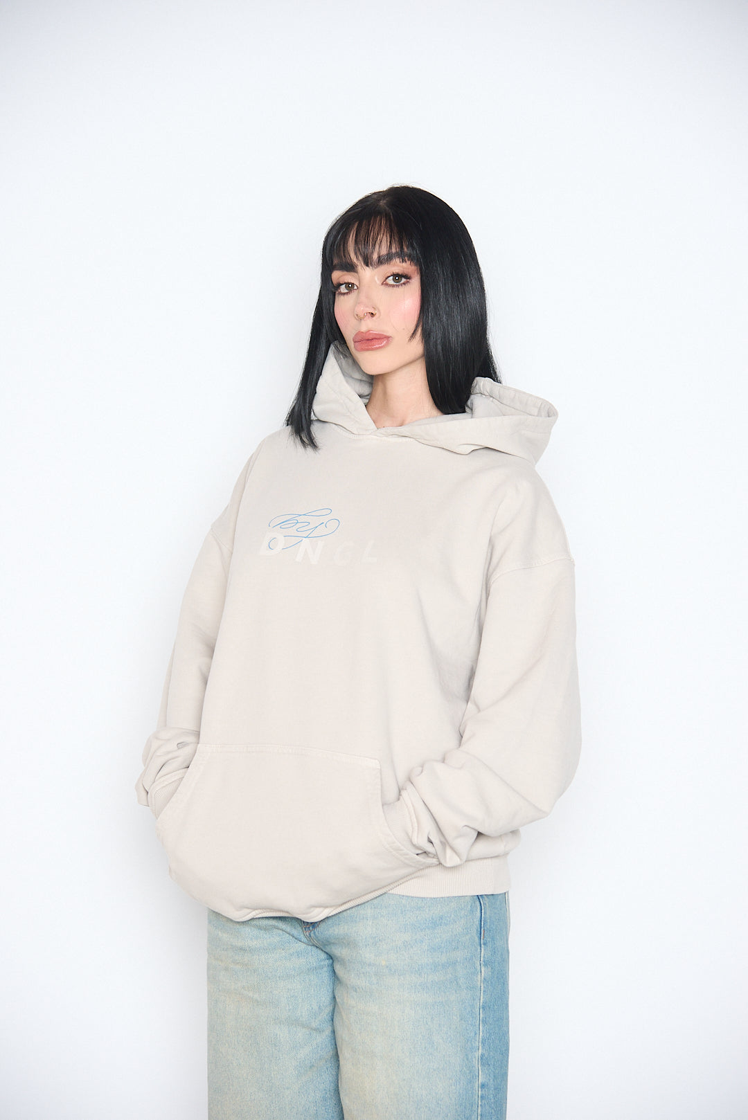 Hoodie Beige